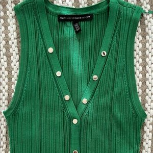 White House Black Market Snap Front Tank